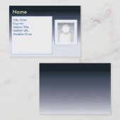 ぽっちゃりした暗いZazzle - 名刺 (正面/裏面)