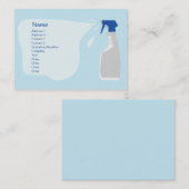 ぽっちゃりした洗剤- 名刺 (正面/裏面)