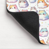 ぽっちゃりした漫画キャットコレクション マウスパッド (コーナー)