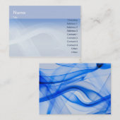 ぽっちゃりした煙- 名刺 (正面/裏面)