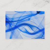 ぽっちゃりした煙- 名刺 (裏面)