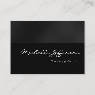 ぽっちゃりした粋なメーキャップアーティストのユニークな名刺 名刺