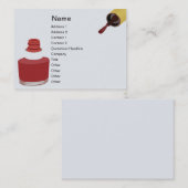 ぽっちゃりした美しい- 名刺 (正面/裏面)