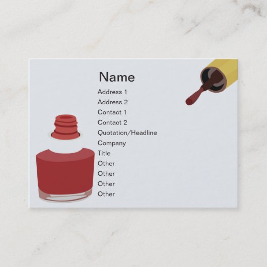 ぽっちゃりした美しい- 名刺 (正面)