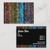 ぽっちゃりした豊富なビーズ- 名刺 (正面/裏面)