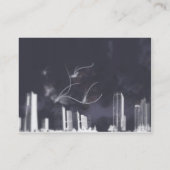 ぽっちゃりした雷- 名刺 (裏面)