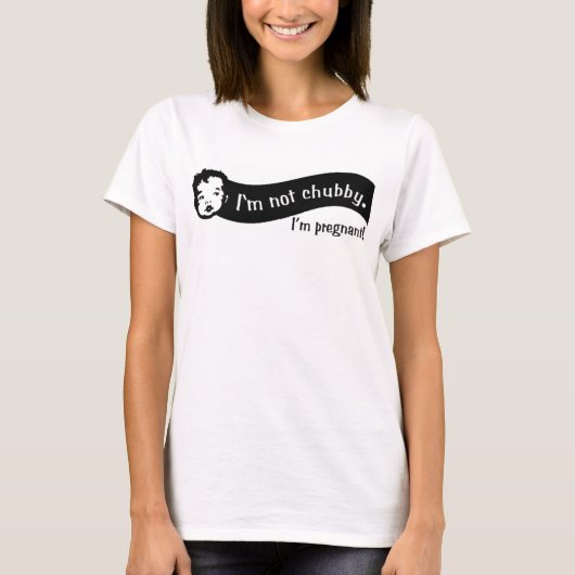 ぽっちゃりした Tシャツ (正面)