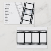 ぽっちゃりしたFilmstrip - 名刺 (正面/裏面)