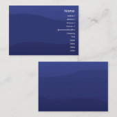 ぽっちゃりしたMidnightwave - 名刺 (正面/裏面)