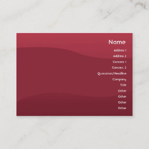 ぽっちゃりしたRubyred波- 名刺
