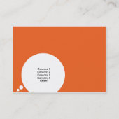 ぽっちゃりしたSpeechbubble - 名刺 (裏面)