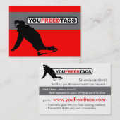 ぽっちゃりしたYFT 名刺 (正面/裏面)