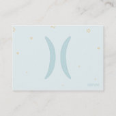 ぽっちゃりしているジェミニ- 名刺 (裏面)