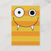 ぽっちゃりしているモンスター- 名刺 (裏面)