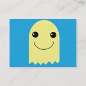 ぽっちゃりしている幽霊- 名刺 (裏面)