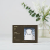 ぽっちゃりしている弁護士- 名刺 (スタンド正面)