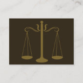 ぽっちゃりしている弁護士- 名刺 (裏面)