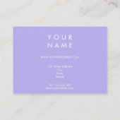 ぽっちゃりしているMonet著Givernyの芸術家の庭 名刺 (裏面)