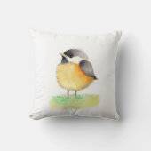 ぽっちゃりリトル《鳥》アメリカゴガラ枕 クッション (正面)