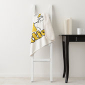 ぽっちゃり猫ちゃんデザイン – かわいい猫アート シェルパブランケット (インサイチュ)