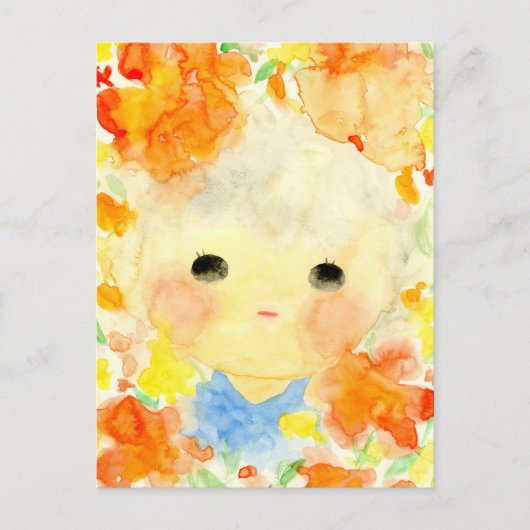 ぽわって気持ち シーズンポストカード (正面)