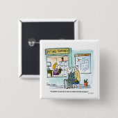 ぽんこつのための現金 缶バッジ (正面&裏面)