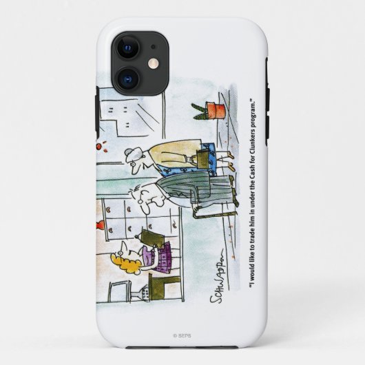 ぽんこつのための現金 Case-Mate iPhoneケース (裏面)