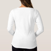 ぽんと鳴るボトルの明けましておめでとうのベビーの発表 Tシャツ (裏面)