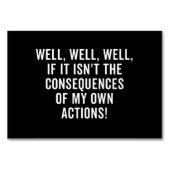 まぁまぁまぁもし結果じゃないよ テーブルナンバー (正面)