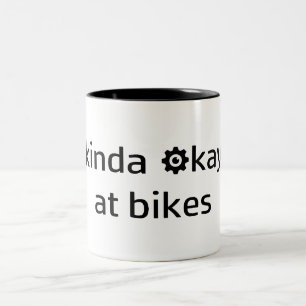 まあまあの自転車スキル ツートーンマグカップ