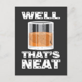 まあ、それはきちんとしている – ウイスキーおもしろい。 ポストカード (正面)