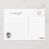 「まあ、言っておくと…I 恋しく思 You 」はがき ポストカード (裏面)