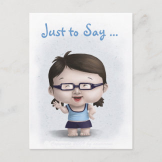 「まあ、言っておくと…I 恋しく思 You 」はがき ポストカード