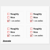 まいけなたはニース – 説明できる 長方形シール (シート)