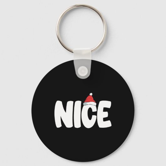 まいけなたは素敵なマおもしろいッチングクリスマスファミリーXm キーホルダー (正面)