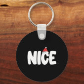 まいけなたは素敵なマおもしろいッチングクリスマスファミリーXm キーホルダー (正面)