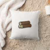 まきの丸太 クッション (ブランケット)