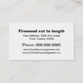 まきの名刺 名刺 (裏面)