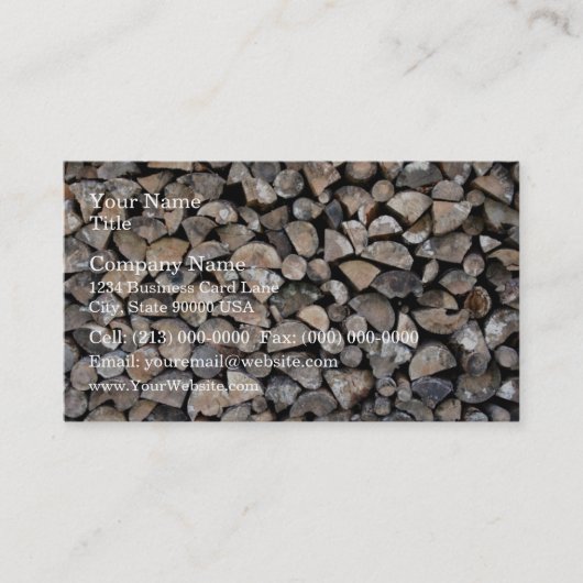 まきの山 名刺 (正面)