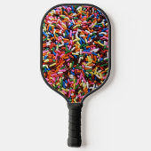 まきカッコいいれだらけだ ピックルボールラケット (裏面)