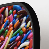 まきカッコいいれだらけだ ピックルボールラケット (左詳細)