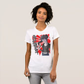 まき子トレースコンナー本シリーズファンアート Tシャツ (正面フル)