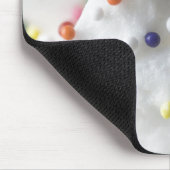 まき水とつや消しのクローズアップ マウスパッド (コーナー)