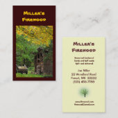 まき 名刺 (正面/裏面)