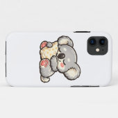 まくらで眠るかわいいコアラ Case-Mate iPhoneケース (裏面(横))