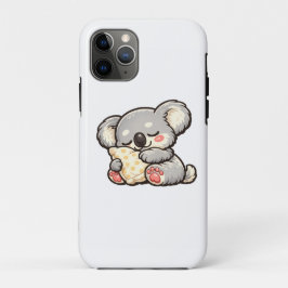 まくらで眠るかわいいコアラ iPhone 11 PROケース