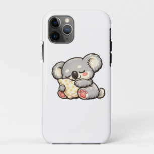 まくらで眠るかわいいコアラ iPhone 11 PROケース