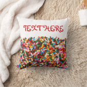 まくらを振りかける クッション (ブランケット)