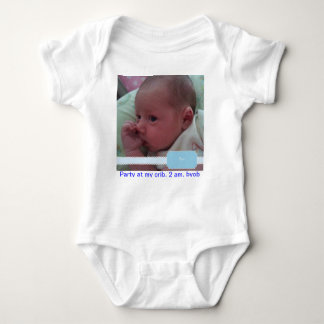 まぐさ桶のオーガニックなクリーパーのティーのブライスのパーティー ベビーボディスーツ