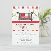 まぐさ桶の物語の本のシャワーの招待状からの物語 招待状 (スタンド正面)